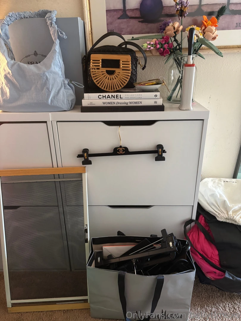 Purging project coming along ironically the only thing from this photo 