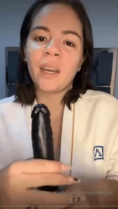 Playing with this dildo makes me very wet watch the video