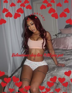 Don t miss my special valentine s day live show tomorrow 9 pm pst