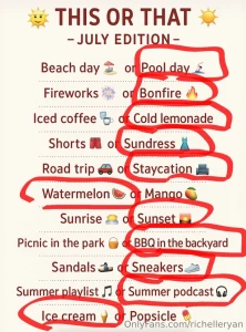 This or that send me your answers so i can know more about you too and