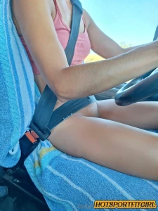 Watch as i drive this van in nothing but my birthday suit my body