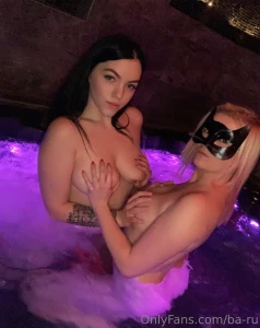 Two girls are always better than one my friend saw my photos from spa