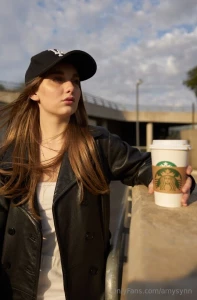 Your favorite girl with my favorite cup of coffee