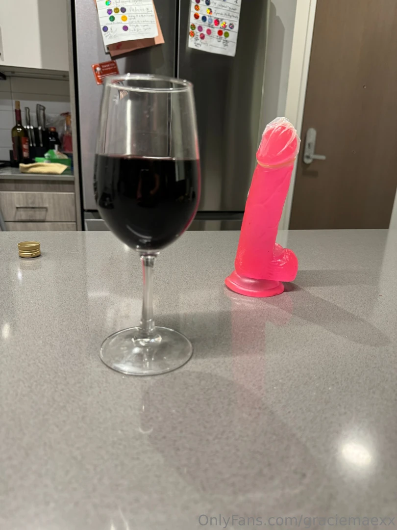 Wine dildo or both 