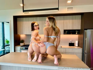 Happy thirsty thursday from your girls gracie and molli