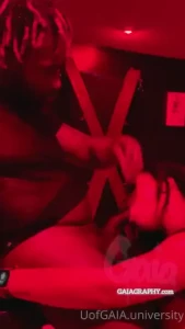 Practicing submission in front of my assistant w blkdickmatterss let s