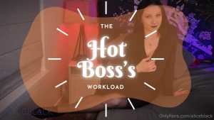 New day 358 the hot boss s workload 22 07min as your boss i decide