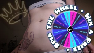 Need a win for the day get a guaranteed prize from my wheel when you