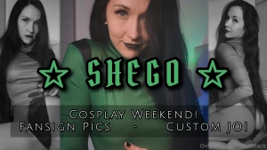 Do you need a bad girl shego cosplay weekend fansign pics 15 custom