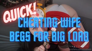 New cheating wife begs for big load 7 41min this slut wants you