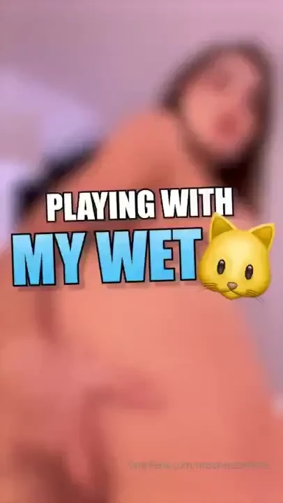 Playing with my pussy in the shower super wet baby spreading my ass part 3 