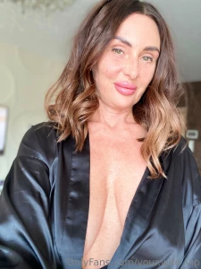 The black robe is seduction in simplicity light fabric that glides