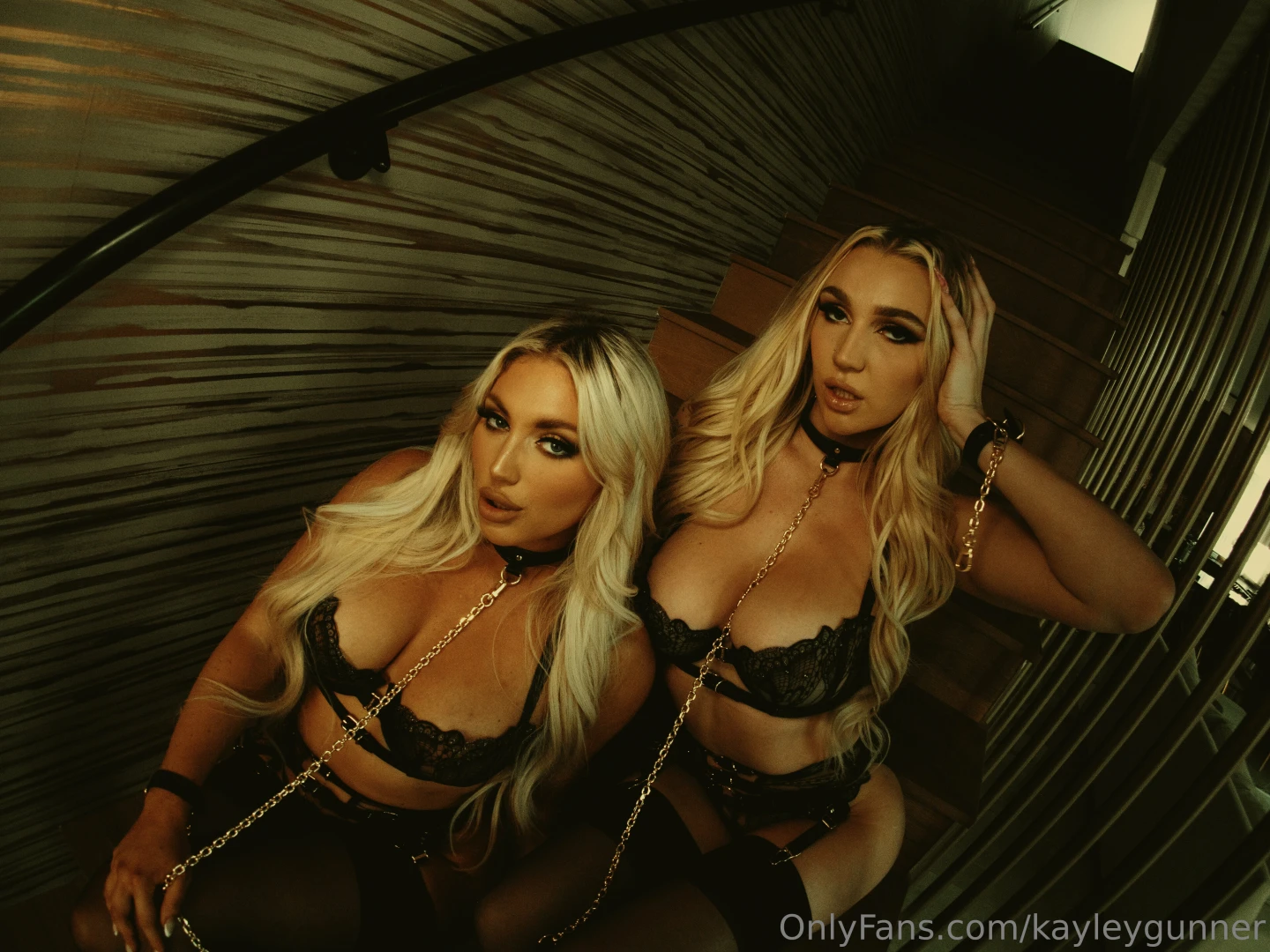 Wet dreams bgg chained dressed in stockings and the sluttiest lingerie 