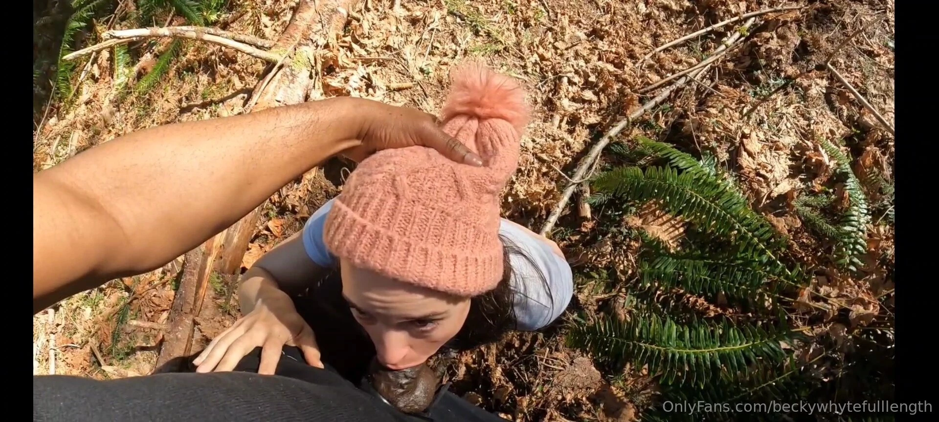 Waited on the trail until the first girl i saw then used the slut orb part 1 