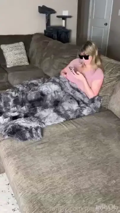 Caught her watching porn and decided to make a sex tape it was a hot 