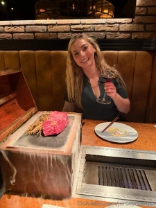 Yes a big part of my holiday was trying all the yummy food and wine