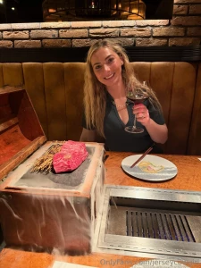 Yes a big part of my holiday was trying all the yummy food and wine part 1