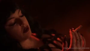 Such a delicious cigarette who wants to be my human ash tray