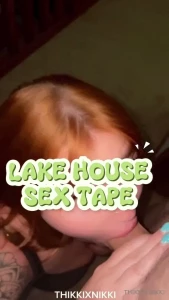 Holiday weekend what could go wrong the fam is going to the lake house
