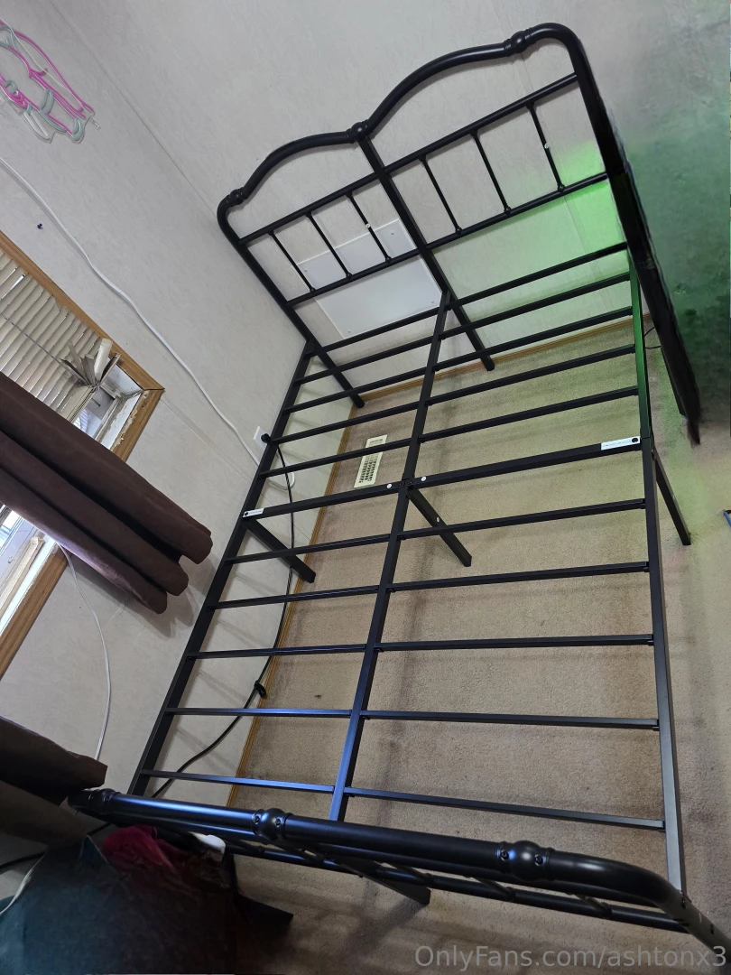 My new bedframe is finally built and now we can do some naughty things part 1 