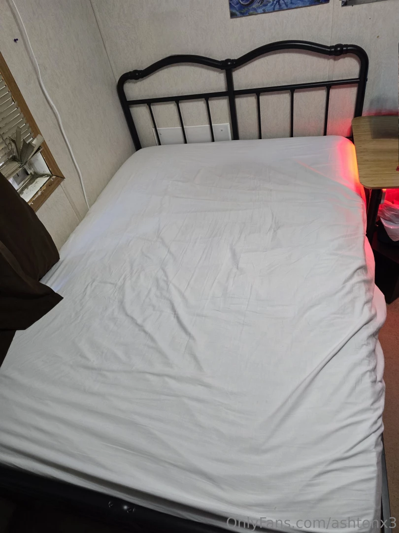 My new bedframe is finally built and now we can do some naughty things 