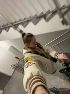 I have some time to take a walk on my scooter around the city at night