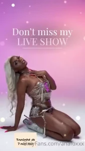 Don t miss my live show tonight part 1