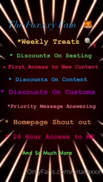 Join my foxxxy fam vip 