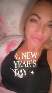 Happy new year from my comfy bed