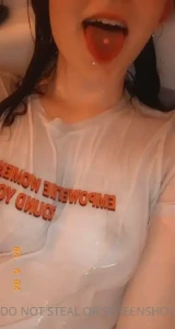 Wet t shirt contest biggest tipper gets a special surprise
