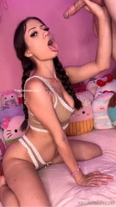 Would you cum all over my pretty face part 1