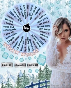 Cold outside but the prizes are red hot give the winter wheel a spin 1