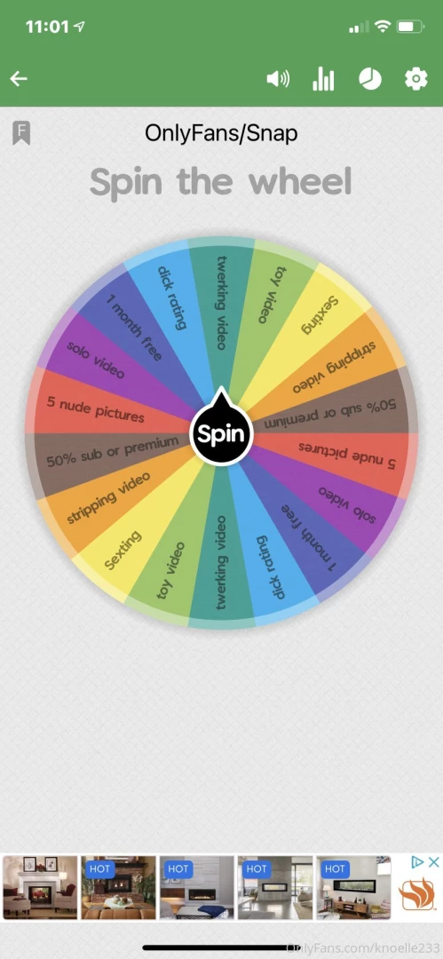 Let s play a game tip 10 for 1 spin 15 for 2 amp 20 for 3 