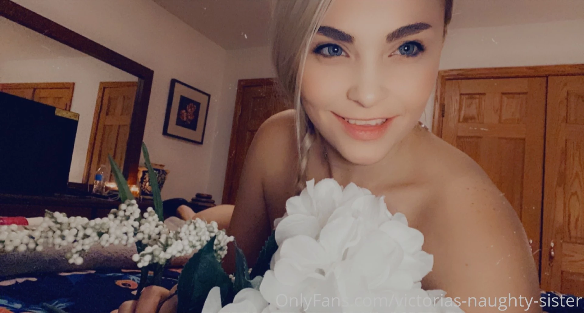 Mmmm nothing like the smell of fresh flowers 