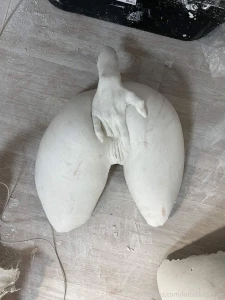 Hey my dear yesterday i went to the master and made a bust of my pussy part 1