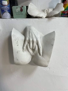 Hey my dear yesterday i went to the master and made a bust of my pussy