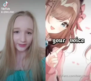 I tried this anime trend with a high voice