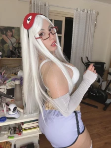 This month s cosplay seiko from dandadan with her hair down ps of