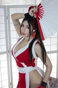 Mai shiranui today lt 3 did you like her new outfit btw part 1