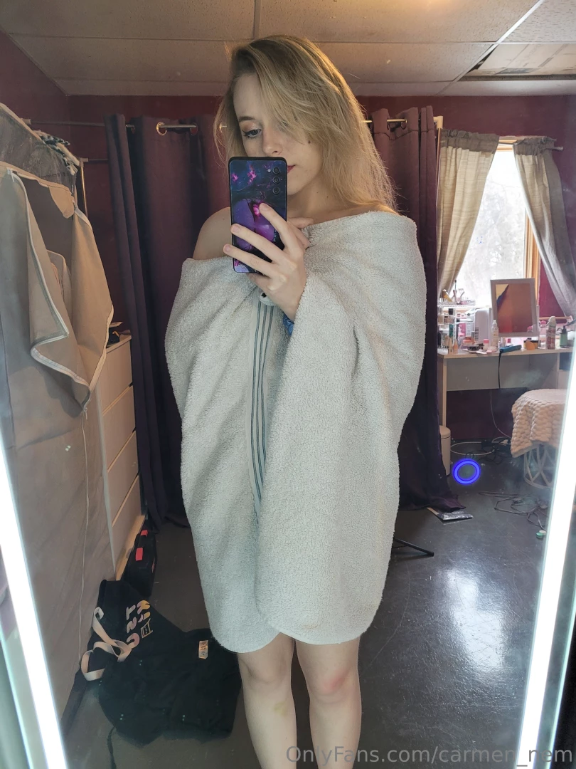 Finally back home reunited with my fluffy towels and frigid weather p 