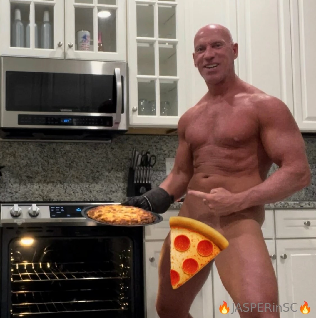 Making pizza tonight naked check out all 3 videos 