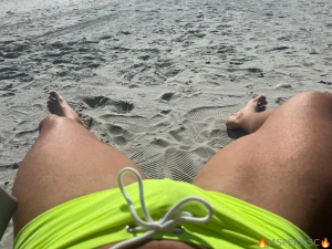 Enjoying the beach part 1