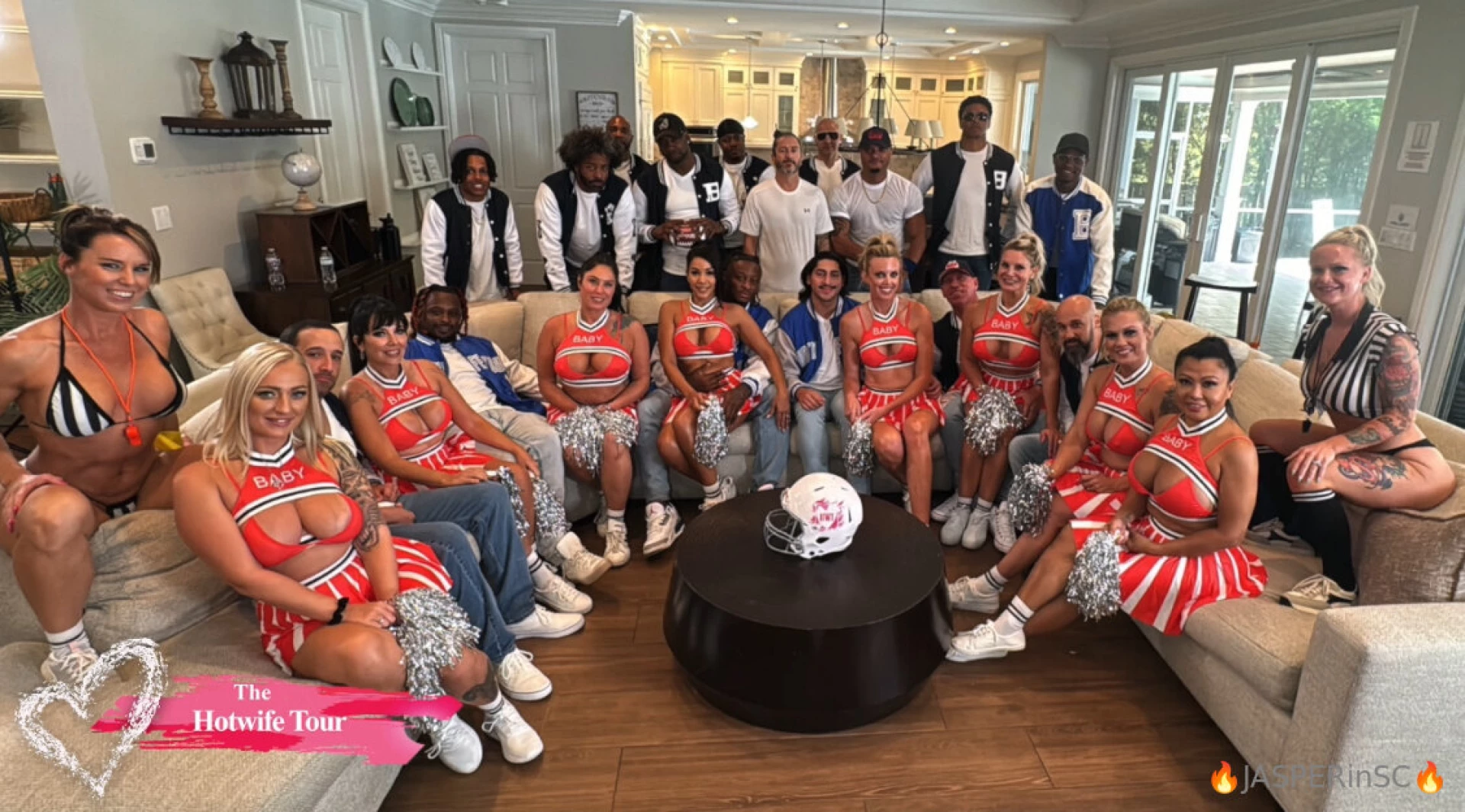 Miami hotwife tour cheerleaders vs footballers orgy get it friday the 