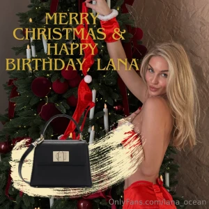 Hey it s lana christmas and my birthday are coming up and i m excited