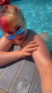 You need me in your pool naked don t you