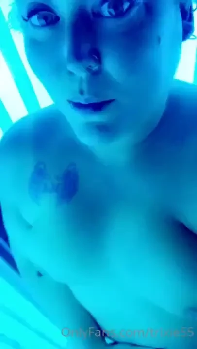 Tanning bed fun part 10 