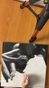 Sometimes i feel like drawing something i m not an artist but i tried