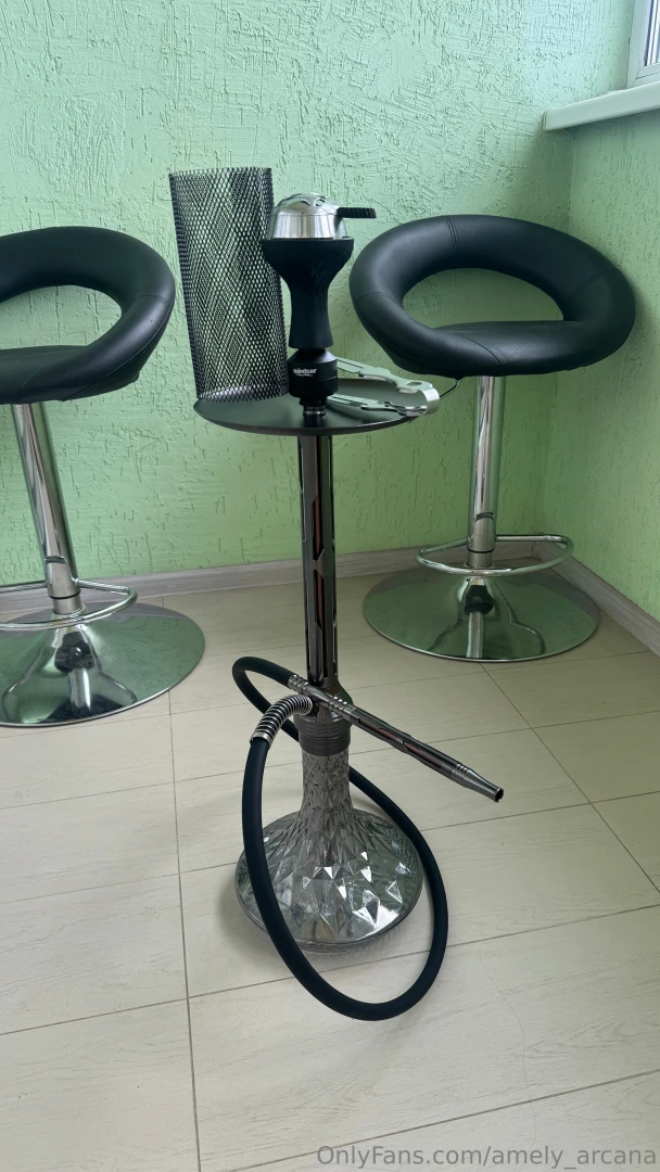 I bought myself a hookah at home now i don t have to spend 25 dollars 