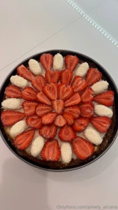 Oh yes i almost forgot to show you what kind of cheesecake i made for part 1