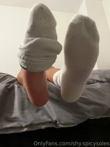 Teasing you with my socks part 9